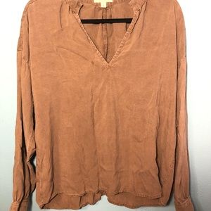 Anthropology Cloth & Stone Long Sleeve Shirt